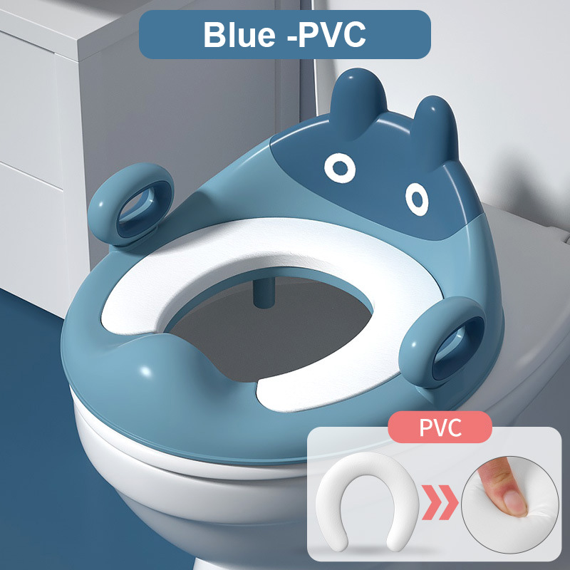 Детское сиденье для унитаза в горшке с подлокотником