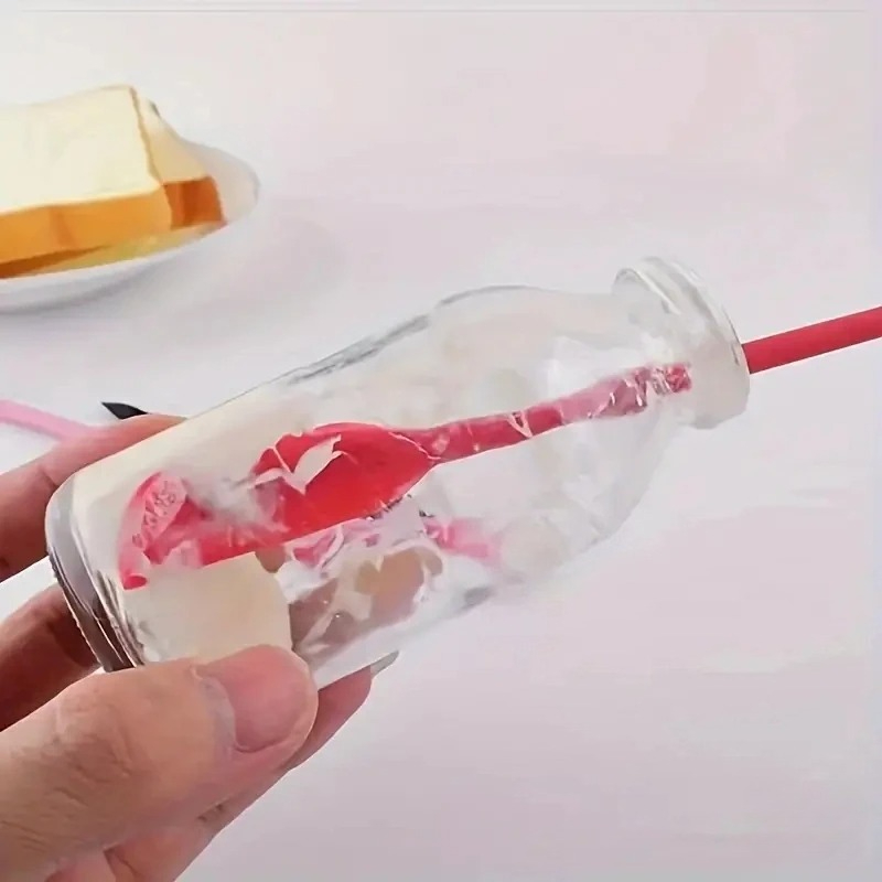 Conjunto de mini espátula de silicone de 3 peças – resistente ao calor, vários tamanhos para frascos, garrafas e cozinha