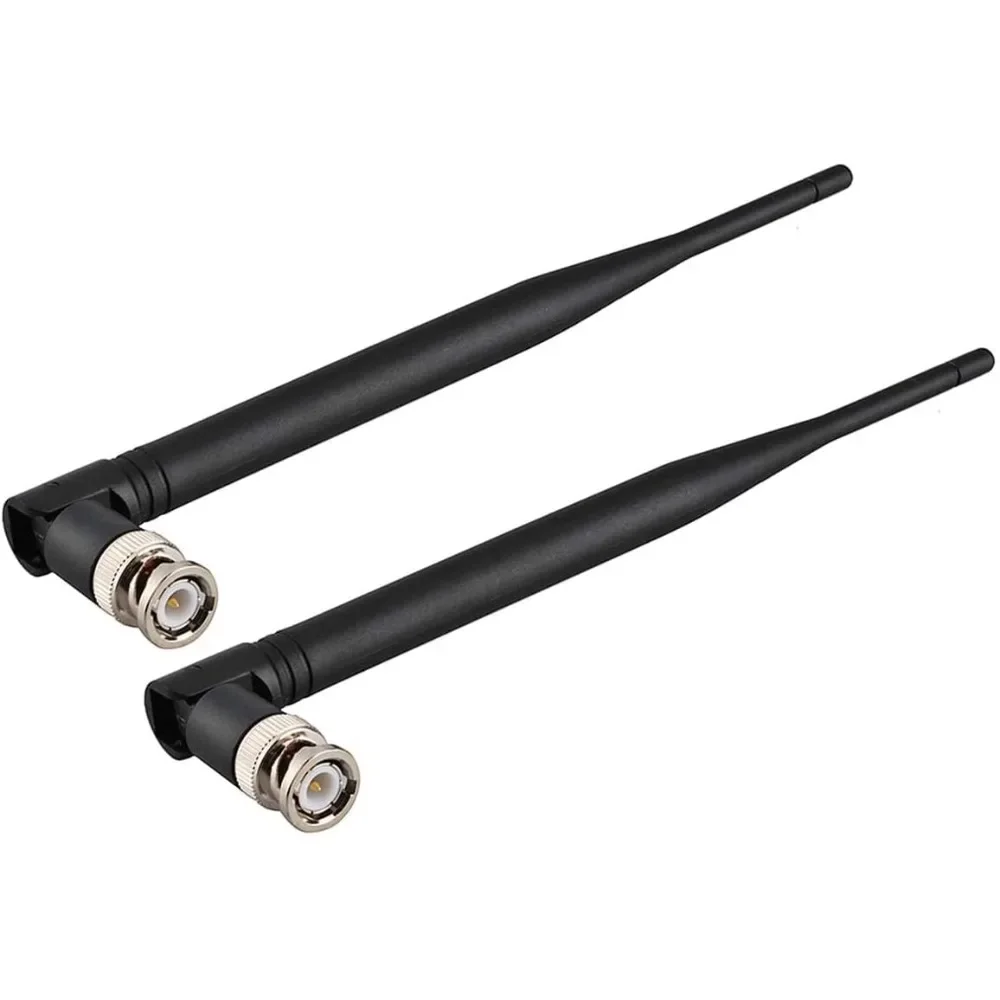 Bezprzewodowa antena odbiornika mikrofonu BNC męska UHF 400 MHz-900 MHz do zdalnego cyfrowego odbiornika mikrofonu audio Tuner UHF Ham Radio