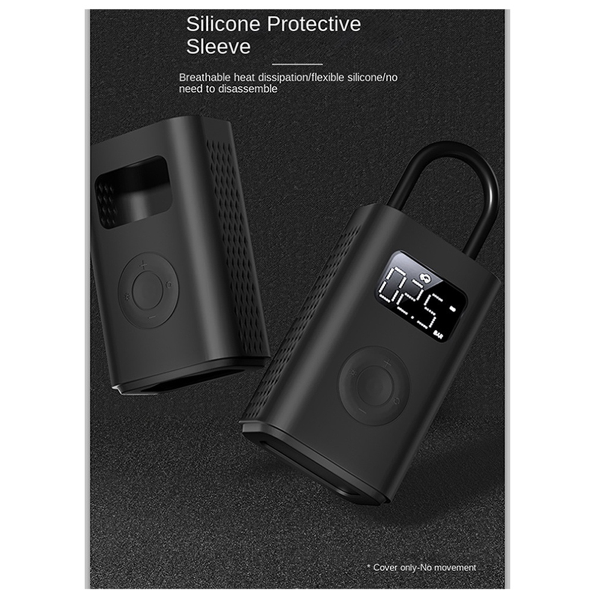 A71P Inflatable Treasure Protective Cover Portable Pump Universal Protective Shell Inflatable Pump Silicone Anti-Fall
