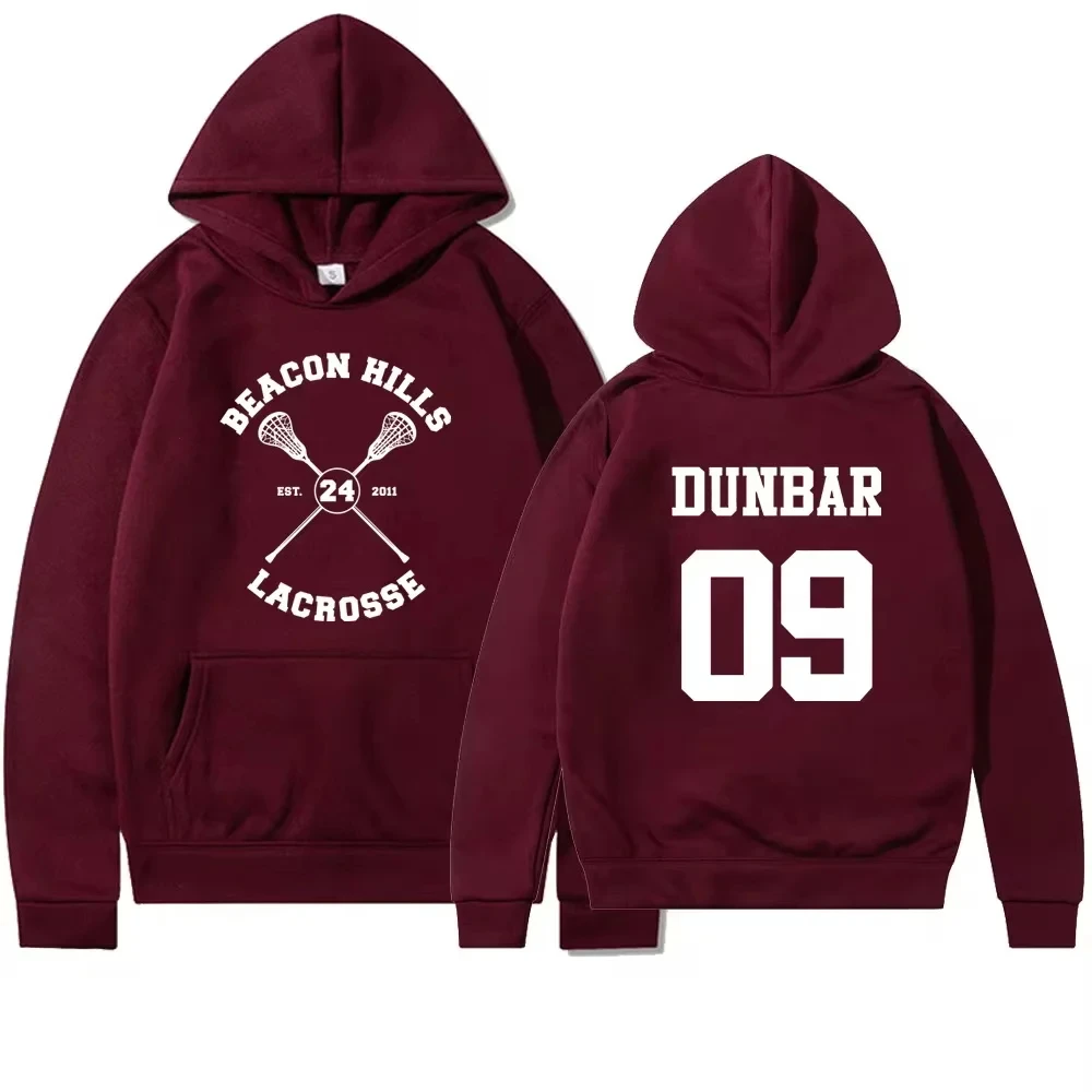 Sweat à capuche Teen Wolf Beacon Hills Stilinski 24 Lahey McCall pull émission de télévision sweat à capuche Hip Hop sweats à capuche haut
