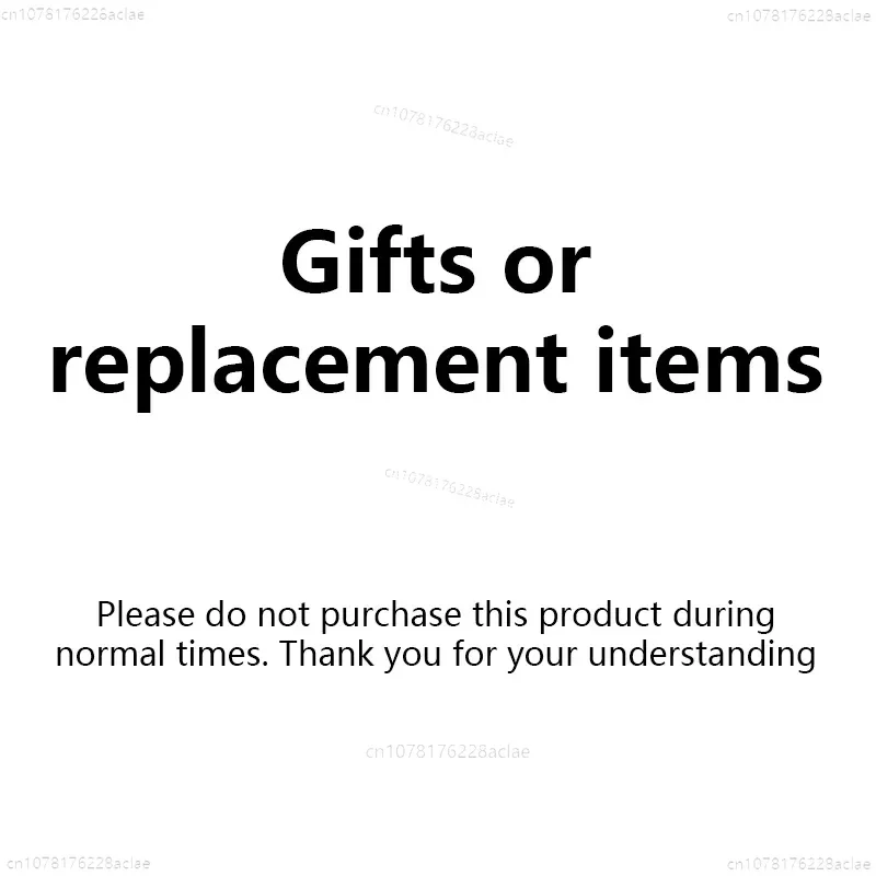 Geschenken of vervangingsartikelen, meestal gekocht maar niet verzonden. Bedankt voor uw begrip