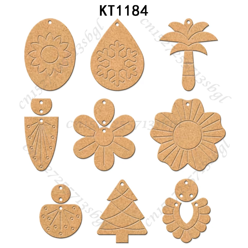 Buatan tangan anting pemotongan mati memotong kayu cocok untuk umum mesin pemotong logam di marke