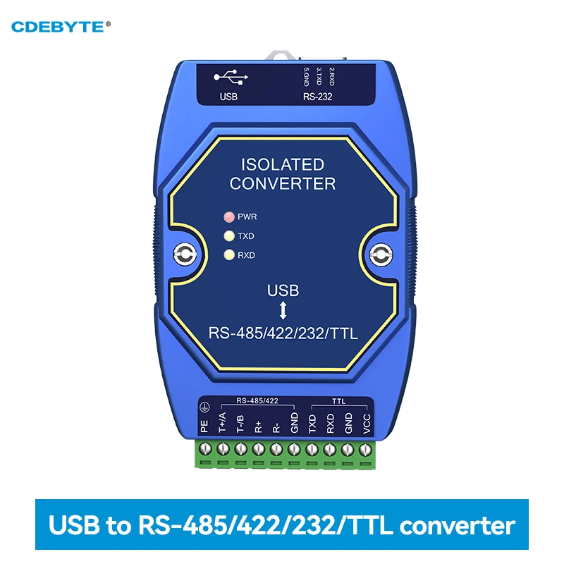 FT232RL USB zu RS485 RS422 RS232 TTL Industriekonverter CDSENET E810-U15 FTDI FT232 Leistungssignalisolierung Typ C