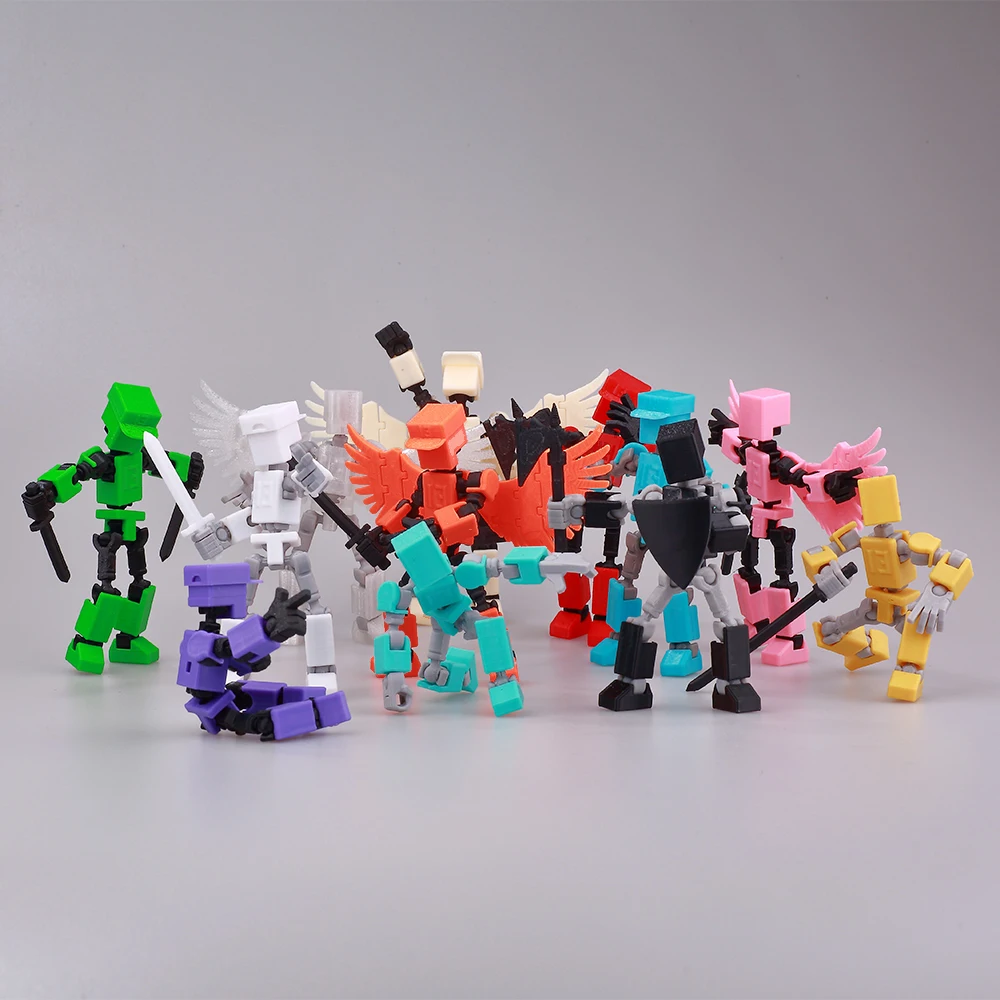 多関節可動シェイプシフトロボット 3D プリントマネキン Mini13 キャラクターフィギュアおもちゃ子供大人親子ゲームギフト