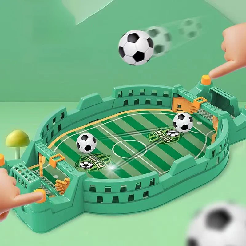 Mini jogo interativo de mesa de futebol, jogos esportivos de competição de mesa de futebol brinquedos de catapulta de mesa para jogo de família