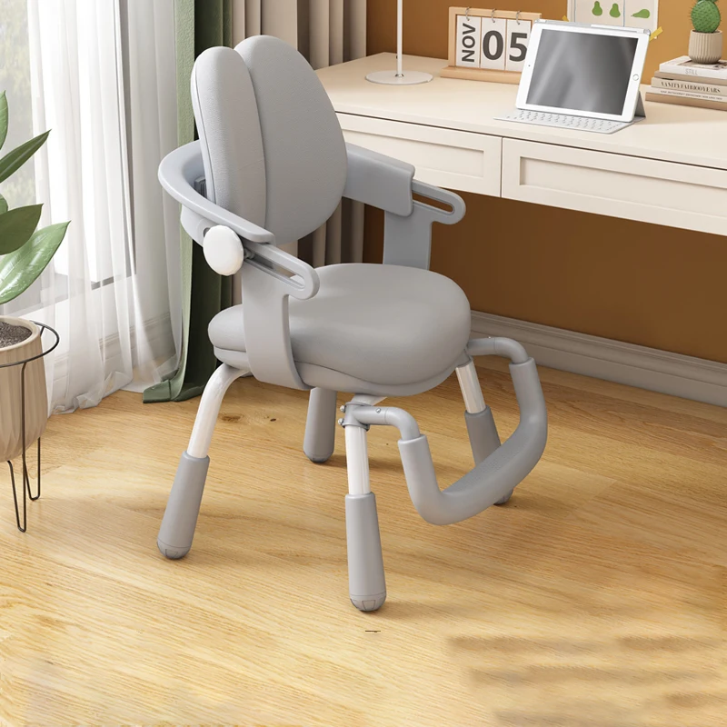 Baby Eating Chair for Girls, Study Chairs, Designer Auxiliar, Assentos de Segurança Infantil, Mobiliário Infantil em Crescimento, Design Stool
