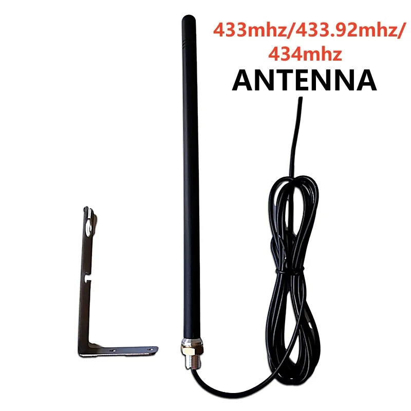 Antena 433mhz 433 mhz para portão de garagem, repetidor de sinal de rádio sem fio, antena de controle de portão 433.92mhz