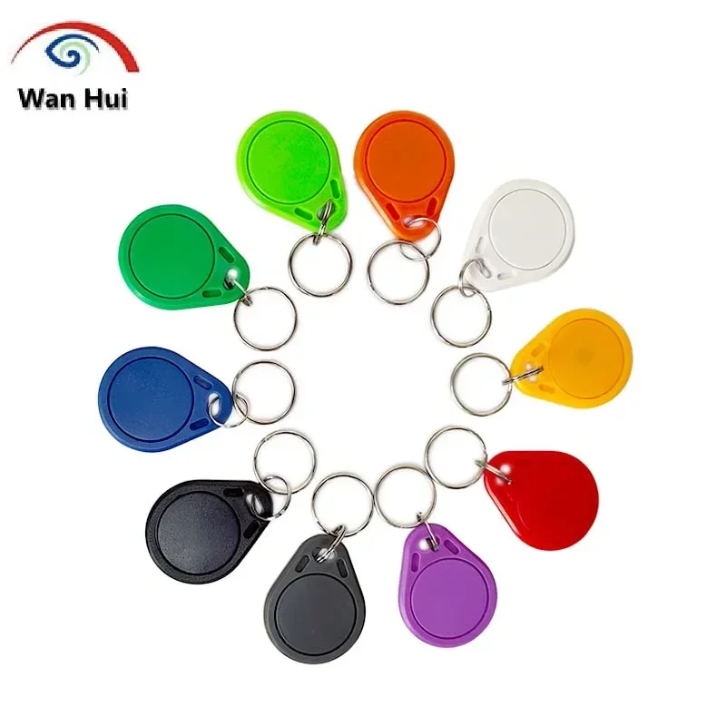 10 Chiếc UID IC Card NFC Tag 13.56 MHz RFID Móc Khóa HF Cho Mafire S50 Khối 0 Rewritable Bản Sao Trống NFC Метка Llavero Porte Clé
