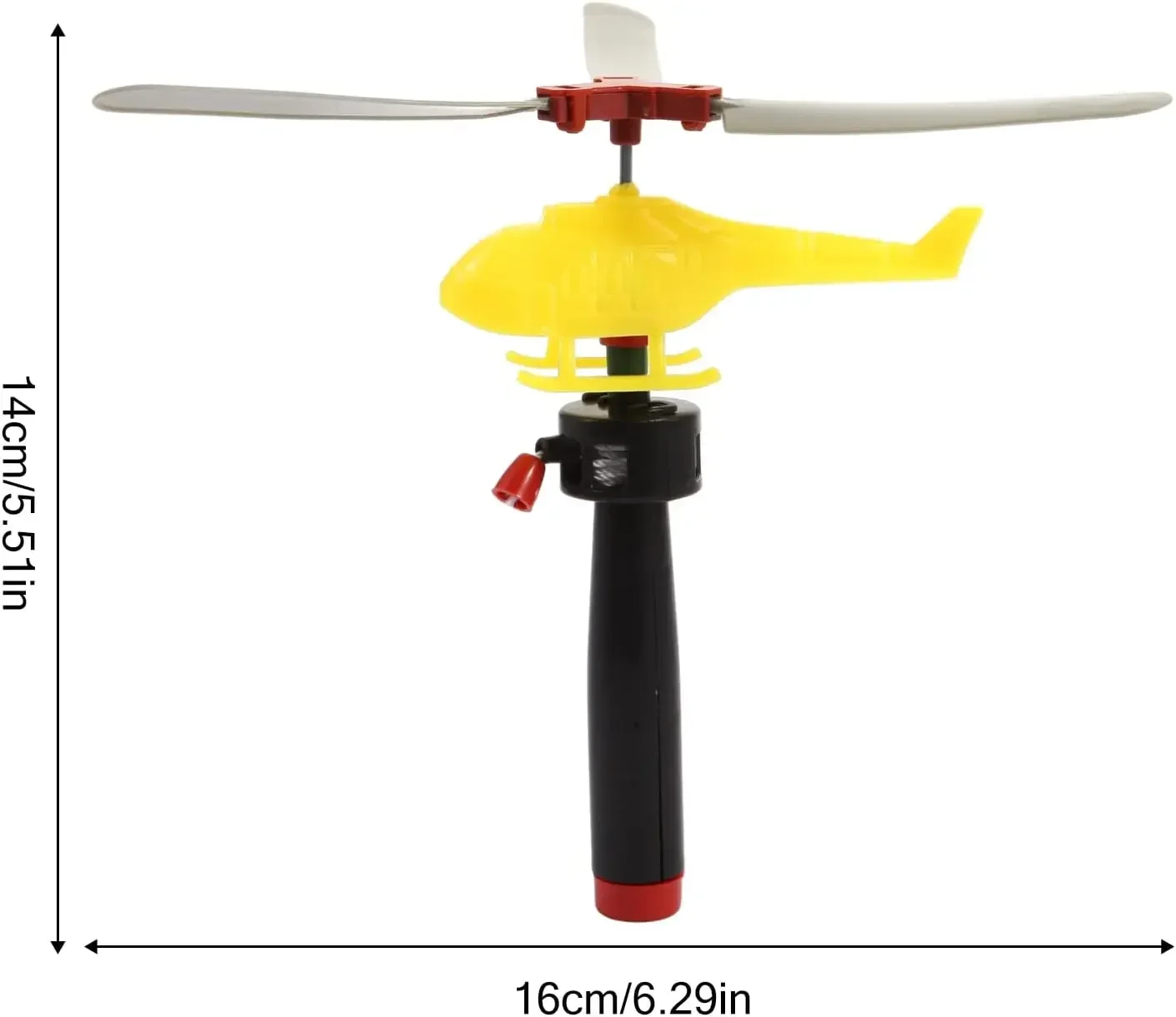 1/3/6 PCS Divertimento Sport All'aria Aperta Giocattoli Volanti Maniglia Tirare Filo Aerei Giocattoli Giocattolo Volante Elicottero per I Bambini Elicottero Rotante regalo