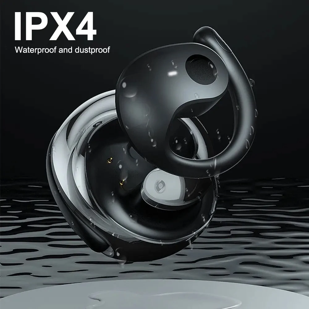 144-Language AI Translator Headphones Bluetooth 5.3 Wireless IPX7 Waterproof Real-Time Two-Way Translation for Global Business