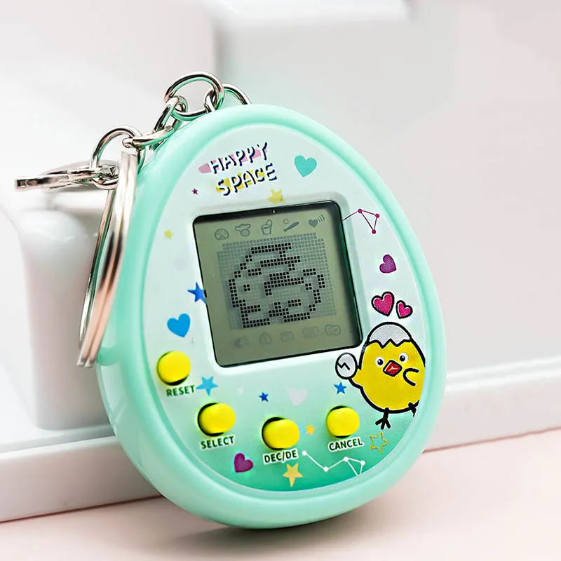 Electronic Virtual Pets Nostalgic 168 Pets In One Virtual Cyber Digital  Animals Pet Toys Mini Screen Handheld Game Machine Toy
