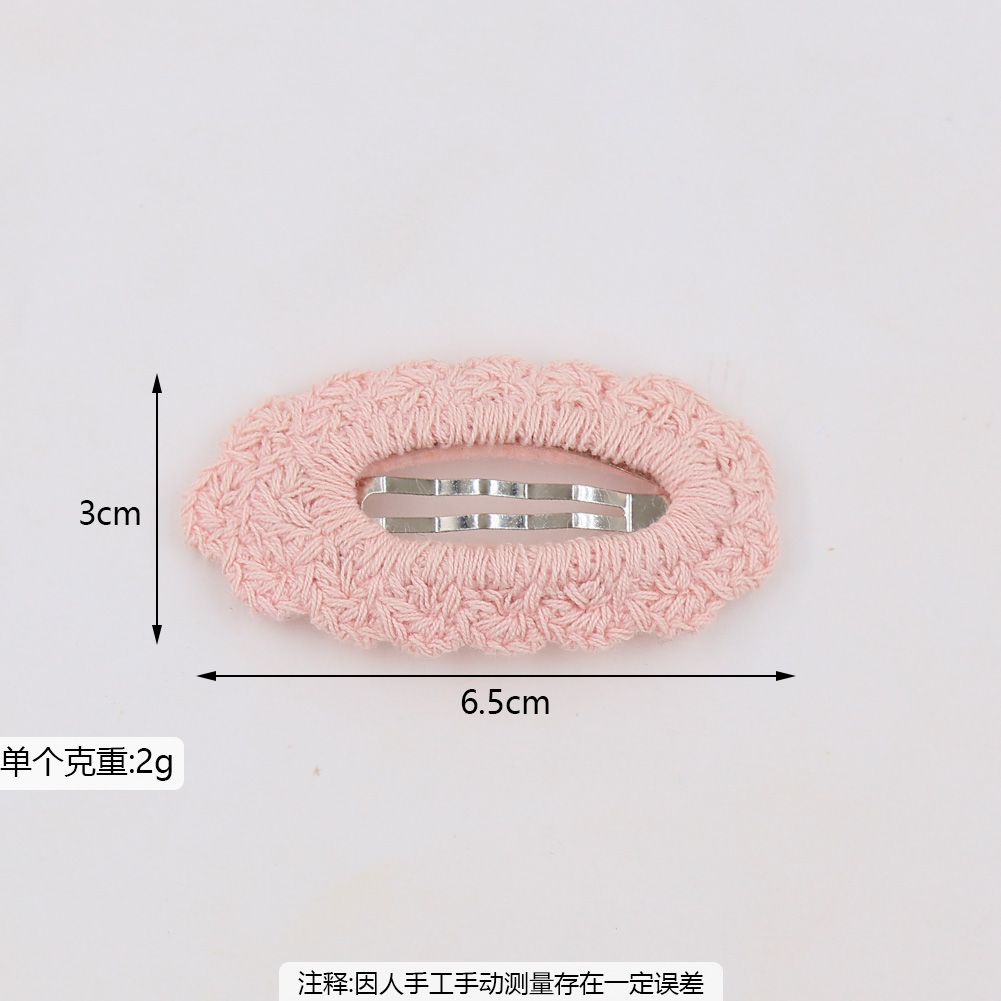 6 Teile/satz Ins Blume Häkeln Bobby Snap Haarnadeln 6,5 cm Gestrickte Prinzessin Baby Mädchen Haar Bogen Clips Sicherheit Koreanische Neugeborenen grips