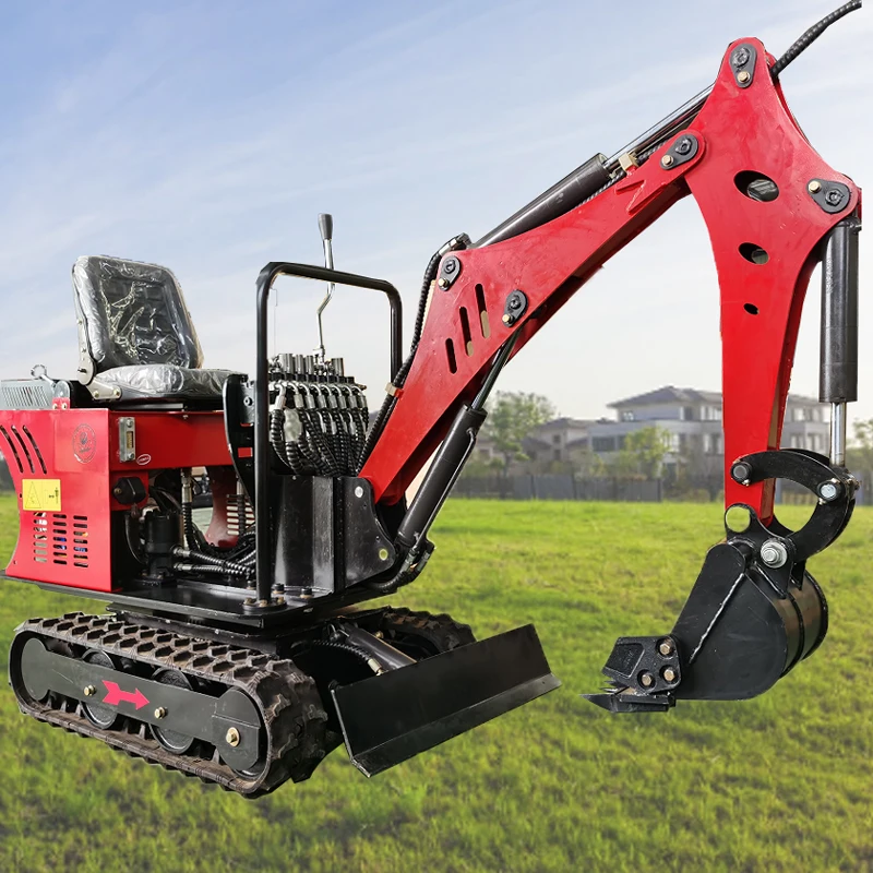 1 Ton Mini Small Digger Backhoe Ce Epa Euro 5 China Compact Micro Excavators Prices With Bucket Customization For Sale