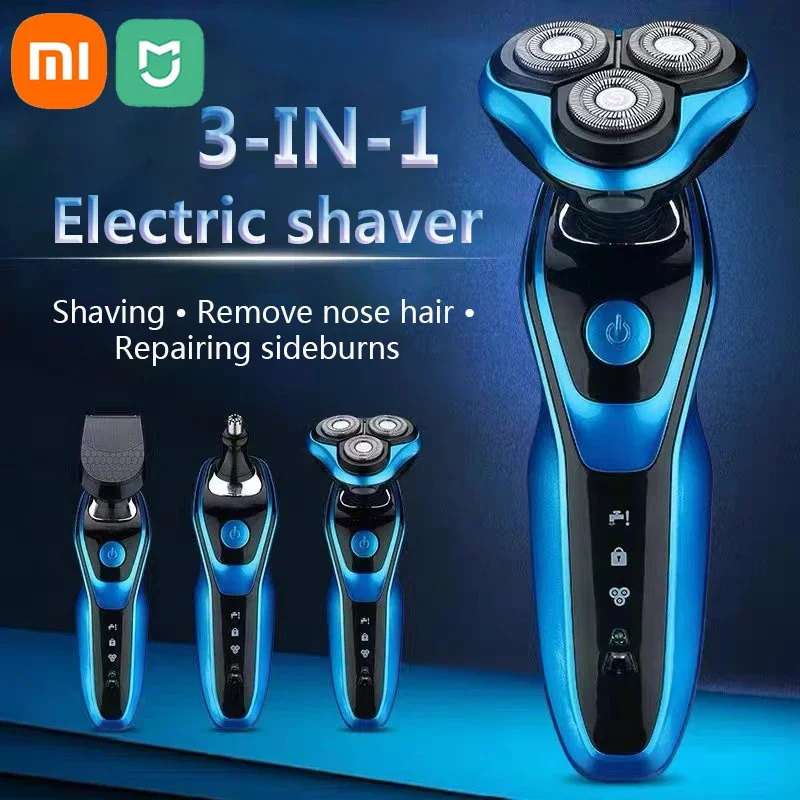 Электробритва Xiaomi 5320s 4D для мужчин, электрическая машинка для стрижки волос, USB перезаряжаемая профессиональная машинка для стрижки волос, машинка для влажной и сухой уборки