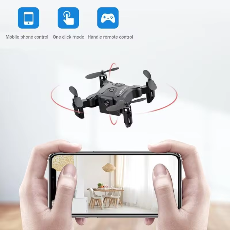 XIAOMI V2 Mini Drone 8K HD cámara FPV RC Drones Profesional RTF Quadopter plegable evitación de obstáculos Drone WiFi juguete 10000M