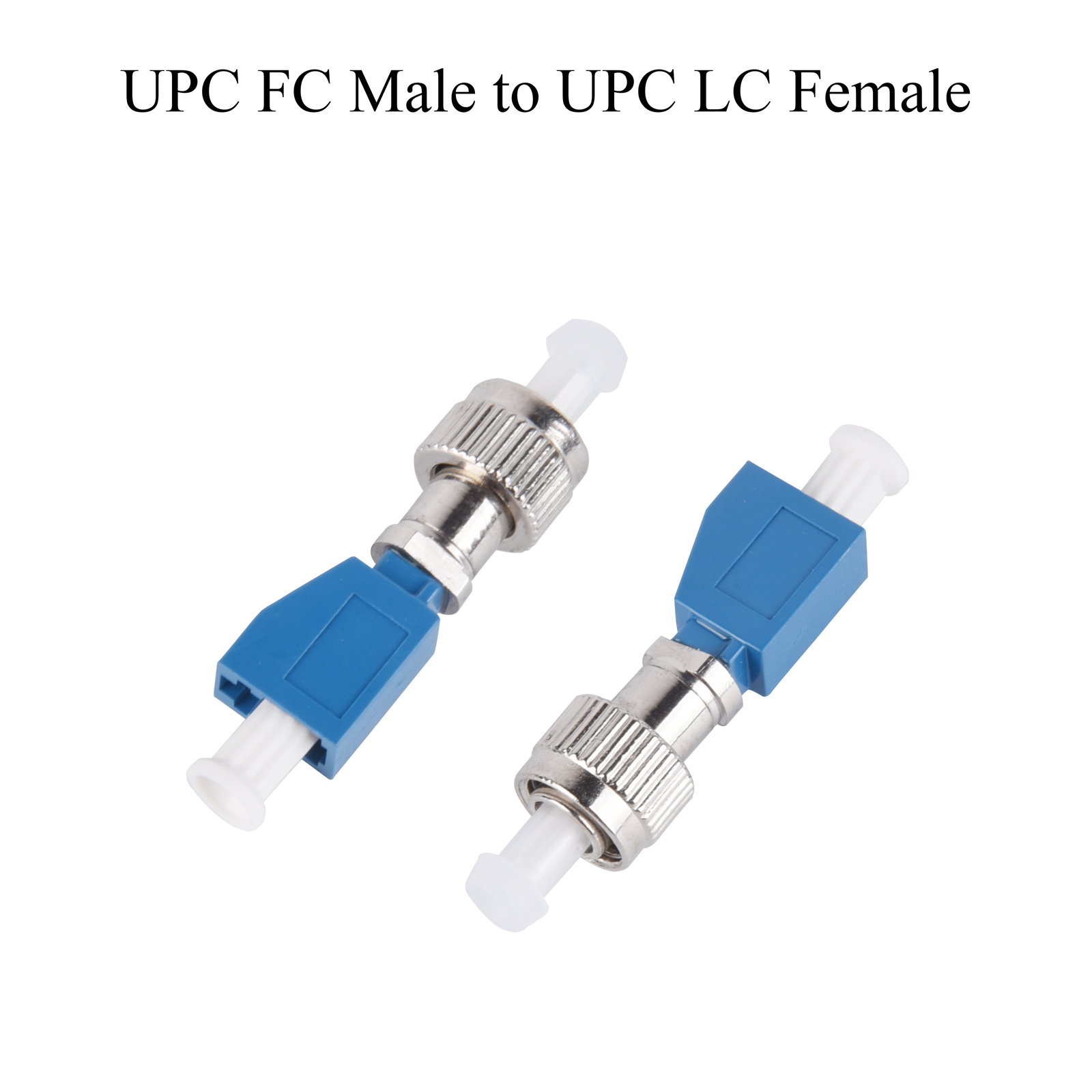 1Pcs Fiber Optic APC/UPC FC/LC/SC/ST Male/Female to UPC LC/SC/FC/ST Female Adapter Single-mode Converter Hybrid Connector