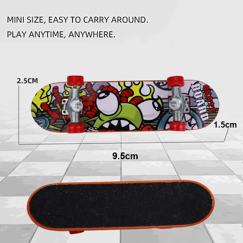 1/3/5pcs MINI Professional สเก็ต BOARD ของเล่น Cool Finger กีฬาสเก็ตบอร์ดพลาสติก Creative ปลายนิ้วของเล่นสําหรับนกแก้วและเด็ก