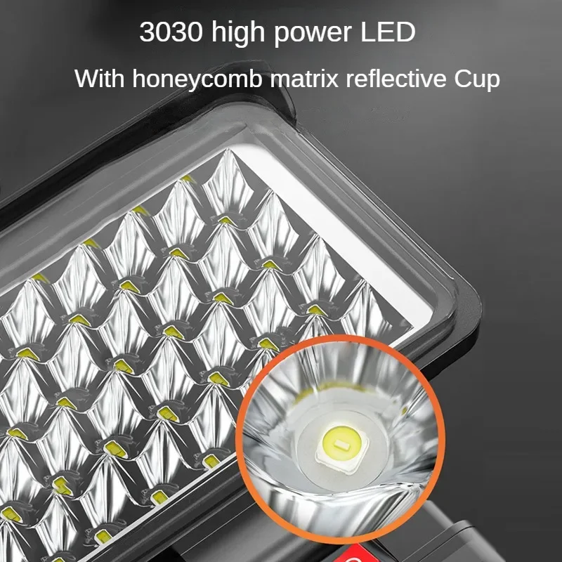 Led ライトフィットミルウォーキーバッテリー M18 4 インチポータブルスポットライトコードレス屋外作業釣りハンドヘルド緊急ツールライトバッテリーなし
