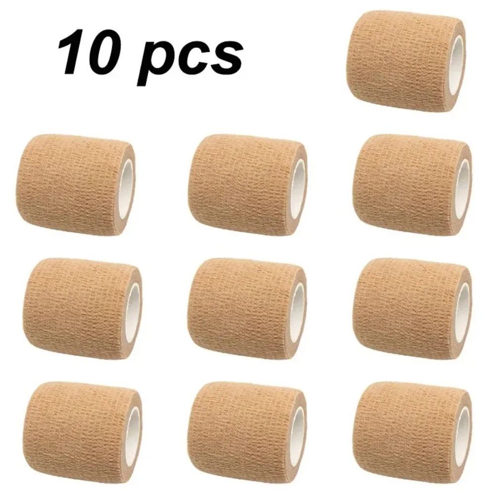 Nastro avvolgente per benda elastica autoadesiva sportiva colorata beige 4,8 m Elastoplast per cuscinetti di supporto per ginocchio, dito, caviglia, palmo, spalla