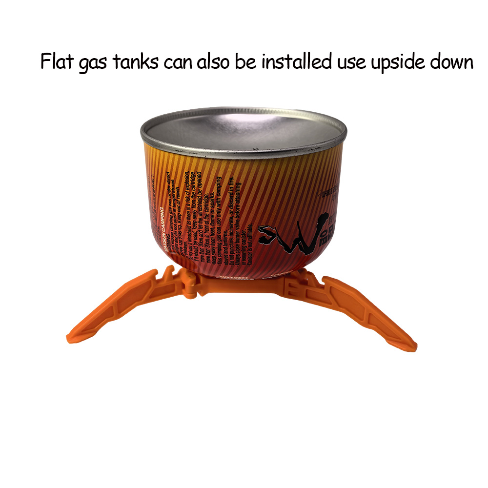 ​ ​ ​ ​ ​ ​ Soporte portátil para recipiente de gas ​ ​   Trípode Universal con marco plegable para acampar al aire libre, tanque de Gas, soporte de Base para estufa, suministros para acampar