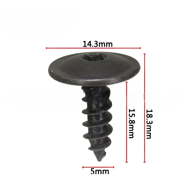 10/20/40pcs Motorkap Undertray Spatscherm Wielboog Torx Schroef Fastener Clips Fit voor VW Audi A1 A3 A4L Q3 Q5 Q7 N 90974701