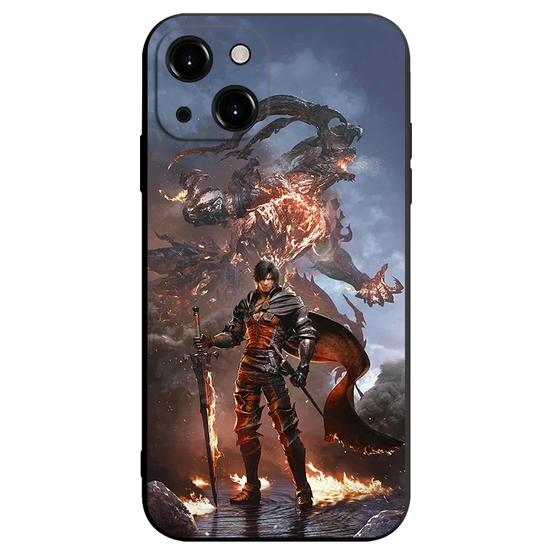 FFXVI Joshua Clive Barnabas Hugo Jill Shiva Benedikta FF16 funda de teléfono para iPhone 14 13 12 11 Pro Max Mini XS X XR SE3 2 7 8 Plus