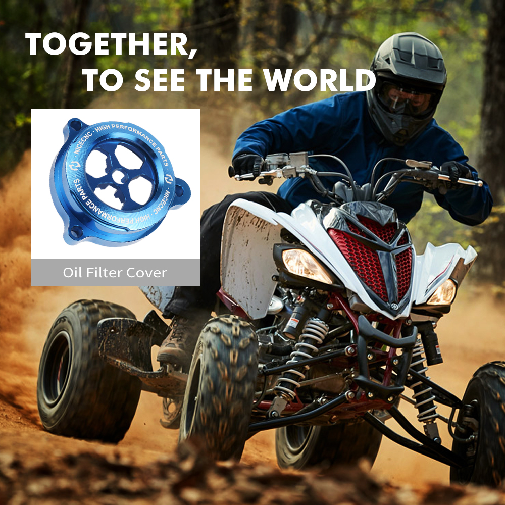 ATV Für Yamaha Raptor 700 Motoröl Filter Klare Abdeckung Kappe Schutz 2006-2022 RAPTOR 700R 2009 2011-2022 YFM 700 700R ATV Teile