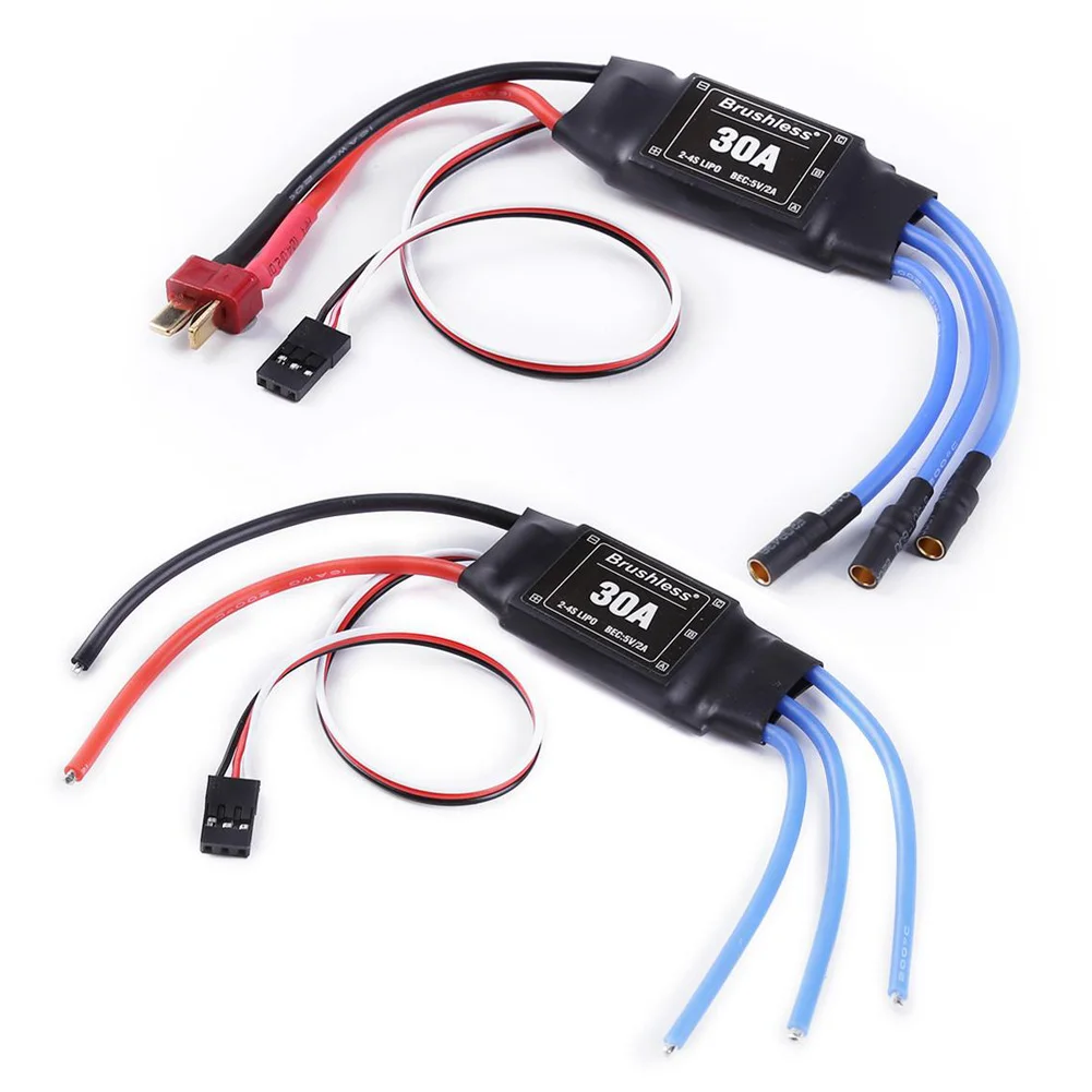 XXD Brushless 30A ESC 2-4S Electric Speed Controller 5V 2A BEC สําหรับ Rc Multicopter เฮลิคอปเตอร์เครื่องบิน