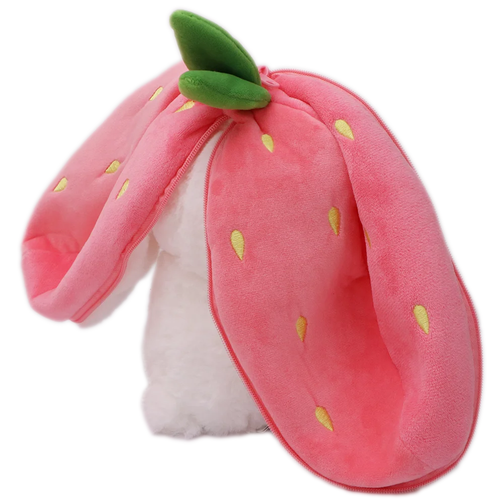 Fruit Transformed Into to Fruit Rabbit Pillow Plush Doll Toy Girl Birthday Present Decoration 7.2inch