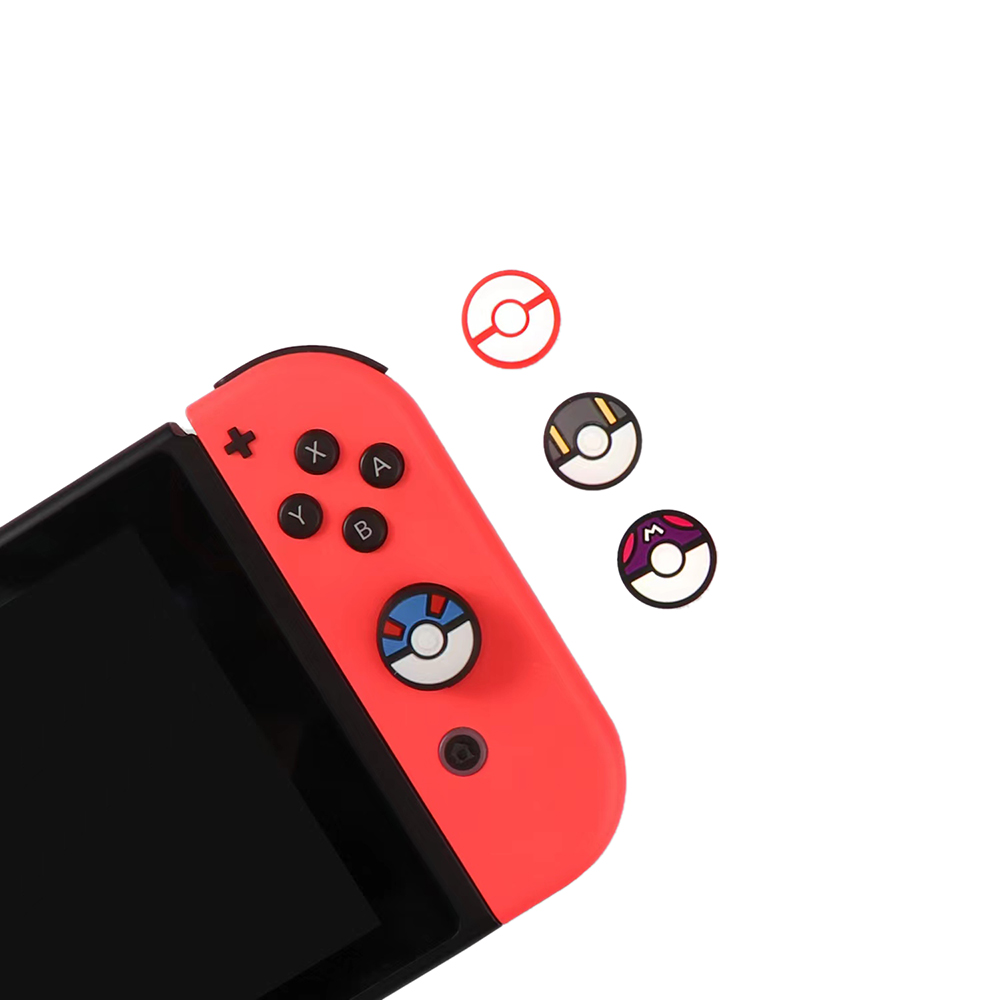 Silicone Analog Thumb Stick Grips, Caps para Switch, NS, Oled, Lite, Console, Cap Skin, Joy Con, Controladores de jogos, 8pcs