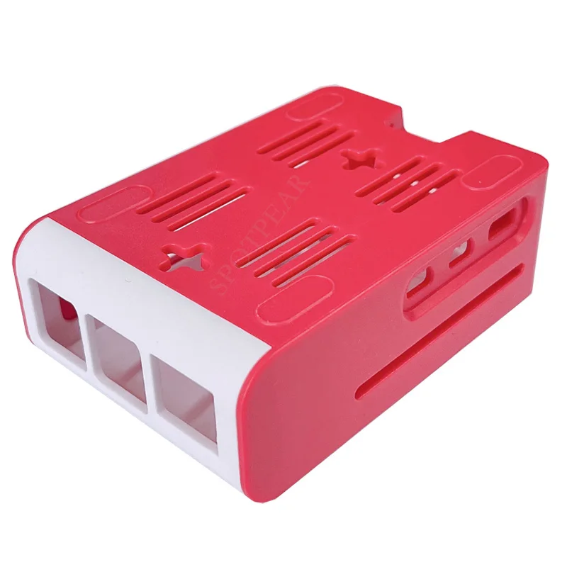 Raspberry Pi 5, rot-weißes Kühlgehäuse für offiziellen Active Cooler