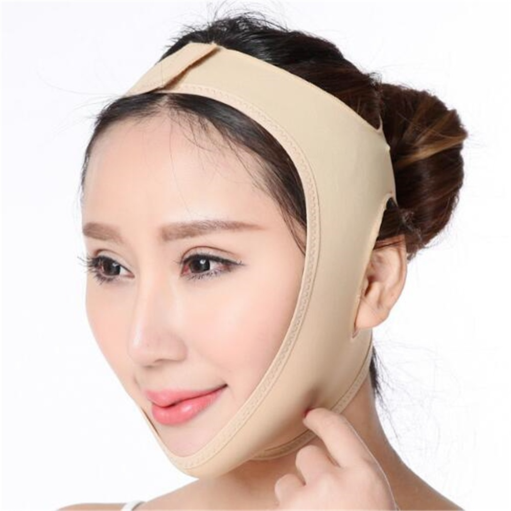 Gezicht V Shaper Facial Afslanken Bandage Ontspanning Tillen Riem vorm Lift Verminder Dubbele Kin Gezicht Thining Band Massage Hot koop