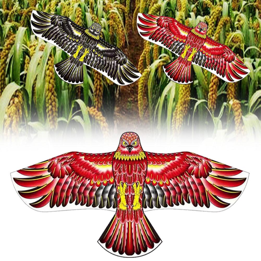 Anti Bird Flying Hawk Kite Bird Repeller Large Eagle Kites Scarecrow Decoy For Farm Garden Pest Bird Repellent