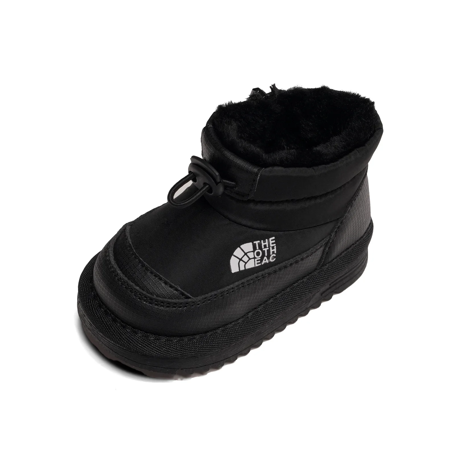 Inverno botas de neve do bebê meninos neve prevenção de vento sapatos de algodão meninas bonito fivela design botas de neve crianças anti-deslizamento sapatos quentes