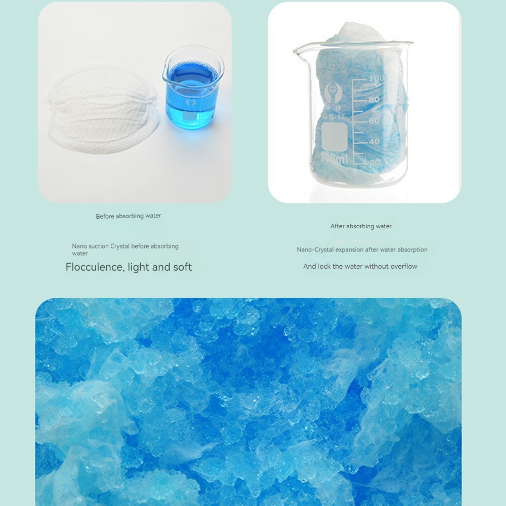 Almohadillas desechables para lactancia materna, almohadilla de algodón transpirable, superabsorbente, 100 piezas