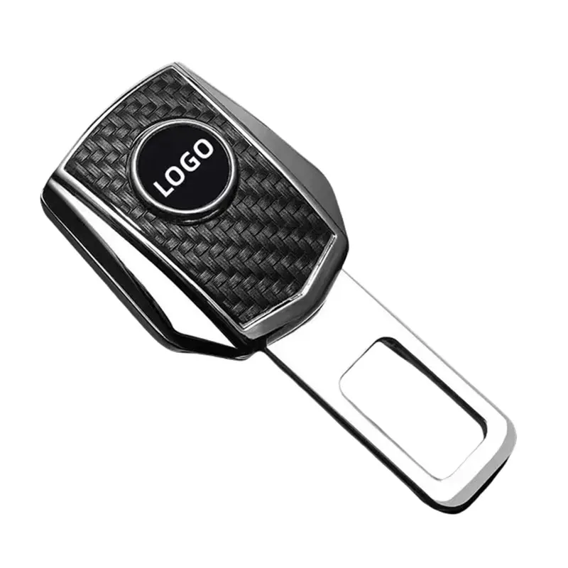 Extensor de clipe de cinto de segurança de carro, liga de bloqueio de cinto de segurança, plugue de fivela, prendedor automático, clipe conversor, liberação de um clique, cinto de segurança, peças de automóvel