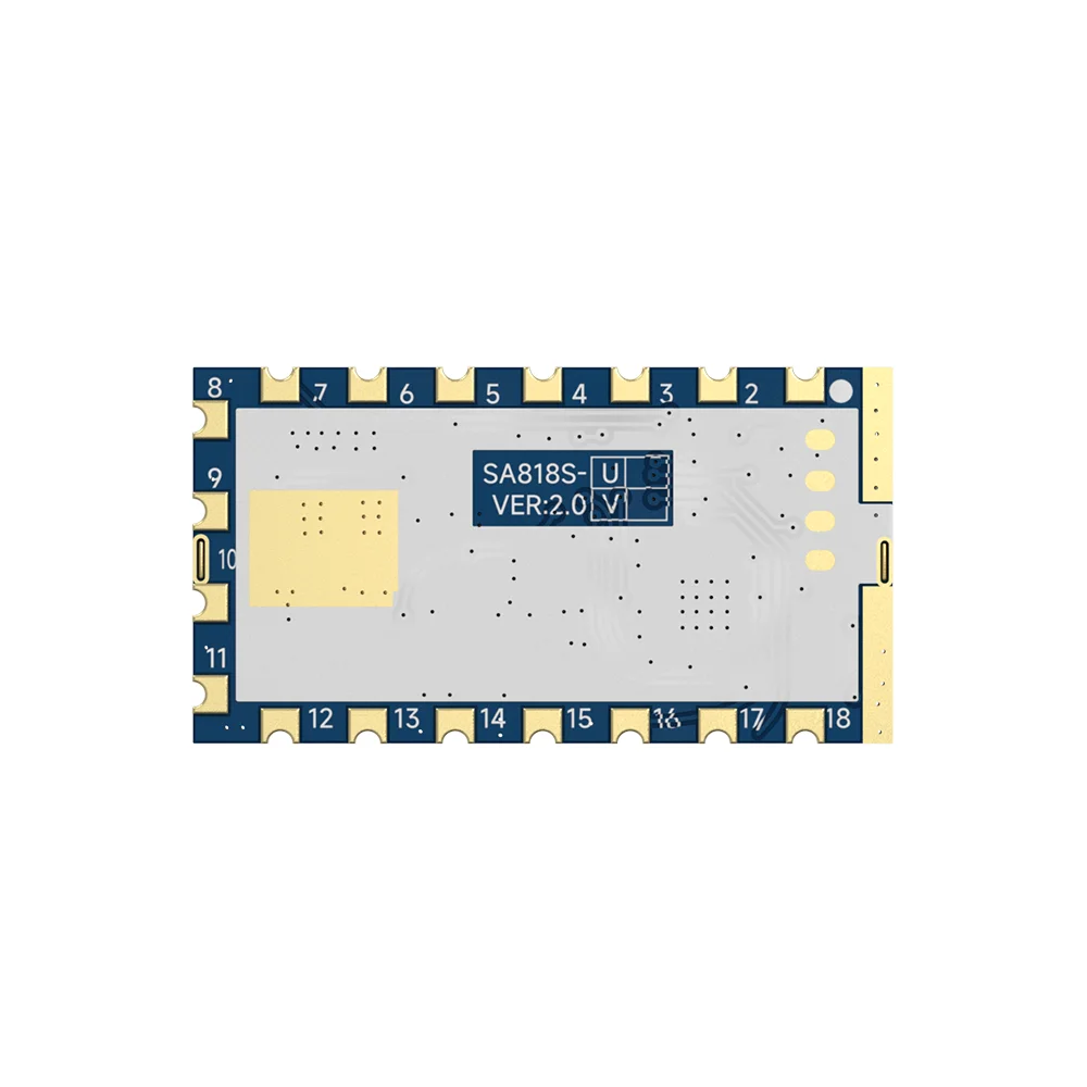 10 Cái/lốc SA818S - UHF Bộ Đàm Module 1W 400MHz - 480MHz Walky Talky Module Thu Phát