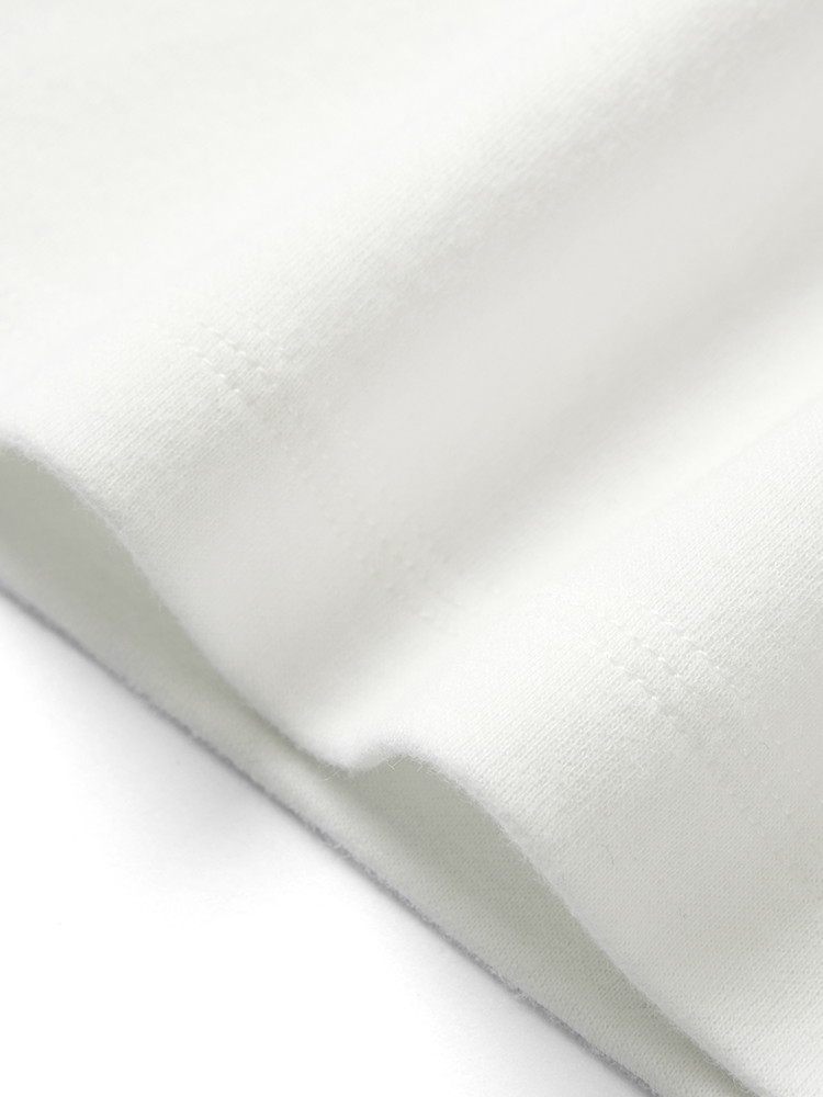 SIMWOOD 2025 Primavera Verano nueva capa básica 310gsm tela térmica camisetas de ajuste Regular hombres proceso cepillado suave camisetas cómodas