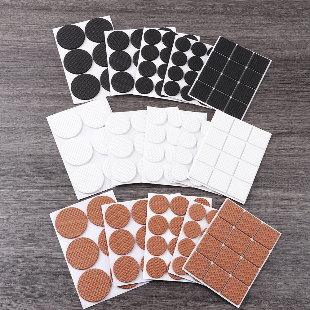 Coussinets de protection des pieds de meubles auto-adhésifs, coordonnants, anti-rayures, chaise, sol, 6 pièces, 9 pièces, 12 pièces