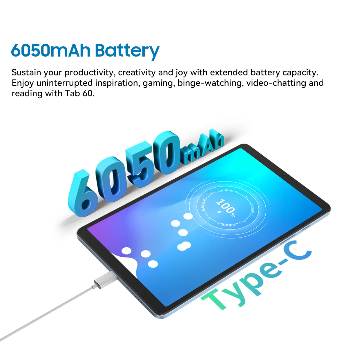 Blackview Tab 60 планшет на Android 13, восемь ядер, экран 128 дюйма, 6 ГБ + 8,68 ГБ
