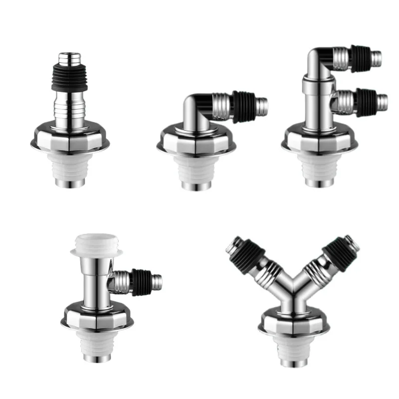 เครื่องซักผ้าท่อระบายน้ําชั้น Joint Double Purpose ท่อเครื่องล้างจาน Universal อะแดปเตอร์ท่อ Disposer TRAP เครื่องมือ