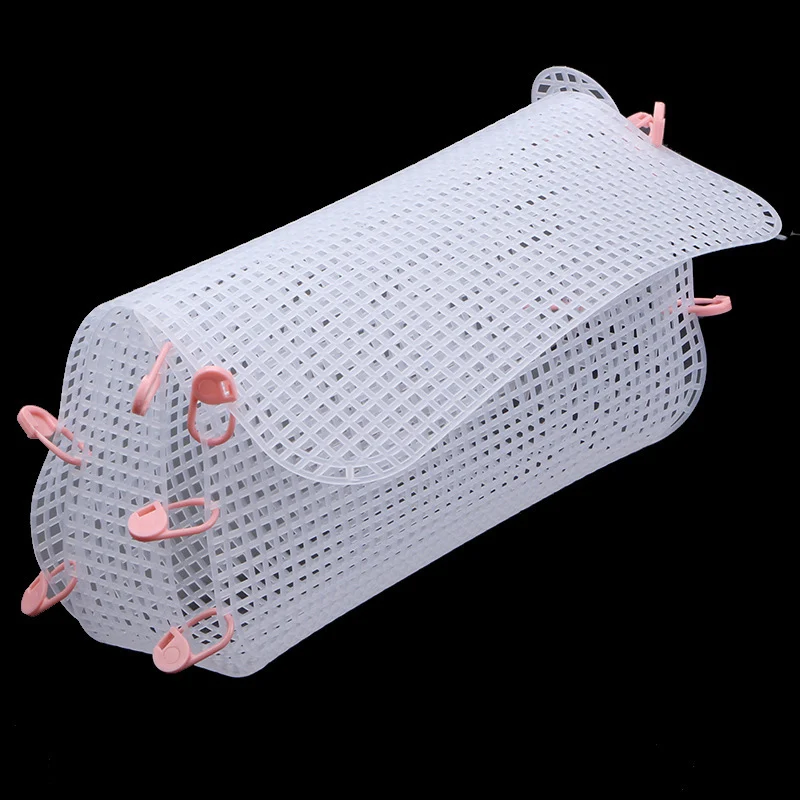 Stricken & Weben Kunststoff Mesh Sheet Chenille DIY Tasche Zubehör Strick helfer
