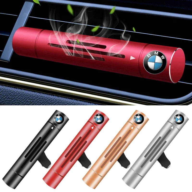 Clip de Perfume para salida de aire de coche, decoración de salida de aire acondicionado para BMW E34 E36 E60 E90 E46 E39 E70 F10 F20 X6 X1 M3 M6 F01 F02