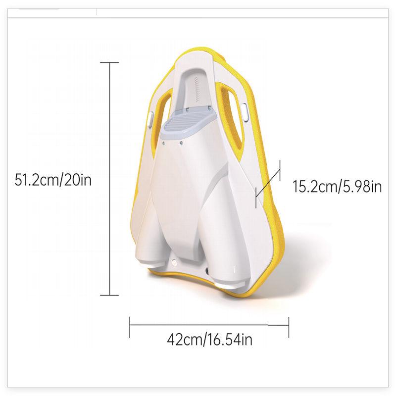Aupool Kickboard de natação elétrico com blaster de água, capacidade de 264 libras, velocidade de 4,92 pés/s, tempo de execução de 60 minutos, treinamento de natação