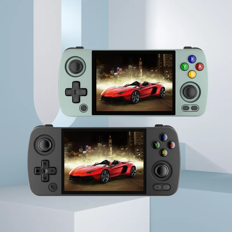 RG405M Console di gioco portatile 4 pollici IPS Touch Screen T618 CNC/lega di alluminio Android 12 portatile Retro - AliExpress