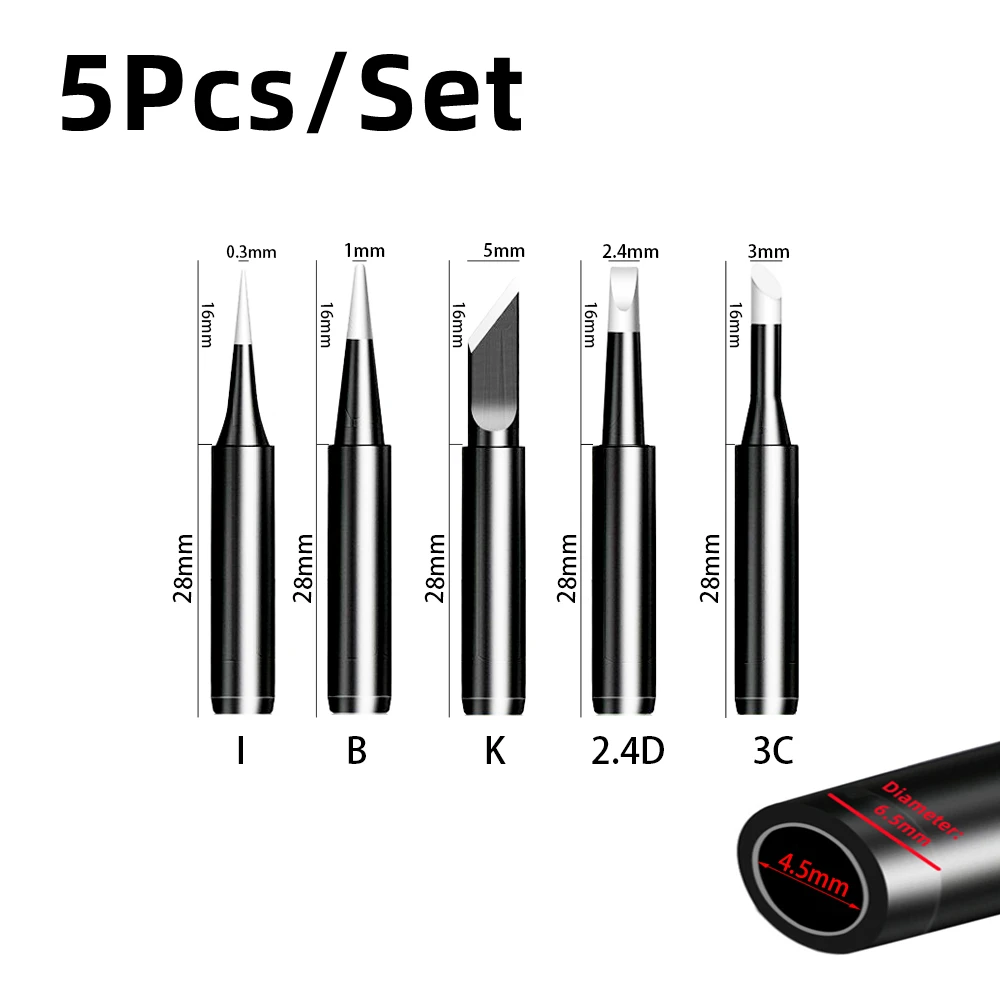 5 Cái Tôi + B + K + 2.4D + 3C Hàn Đồng Nguyên Chất 900M Hàn Đầu bộ Bên Trong Nóng Đồng Trần Điện Mỏ Hàn Đầu