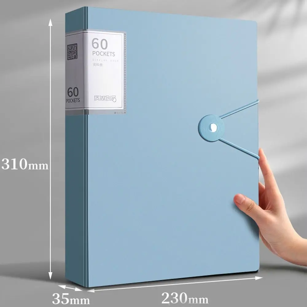 Large Capacity Diy File Folder Multifunctional Waterproof Document Organizer Dustproof Desktop Storage Document Holder Contract