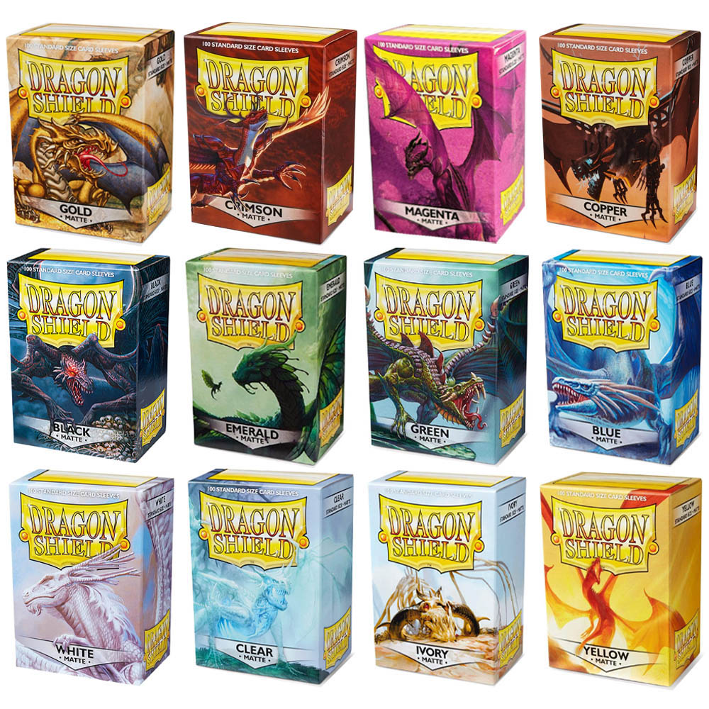 100 teile/schachtel 66*91 cm Matte Karten Ärmeln Dragon Shield Karten Abdeckung Karten Schutz für PTCG/Stern Karten