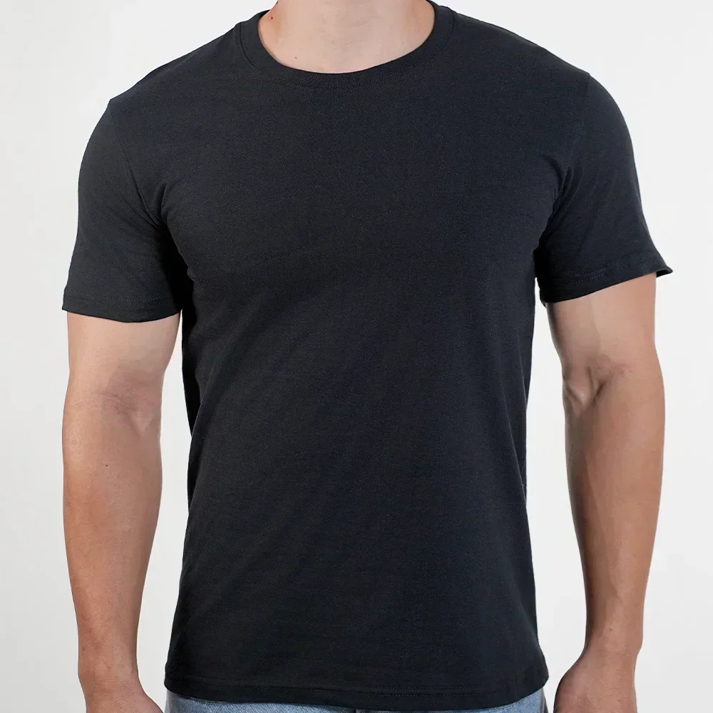 Männer Oansatz T-shirt Polyester Dünne Einfarbig Fitness Muscle Jogger Bodybuilding Kurzarm T-shirt Atmungsaktiv Schnell Trocknend tops